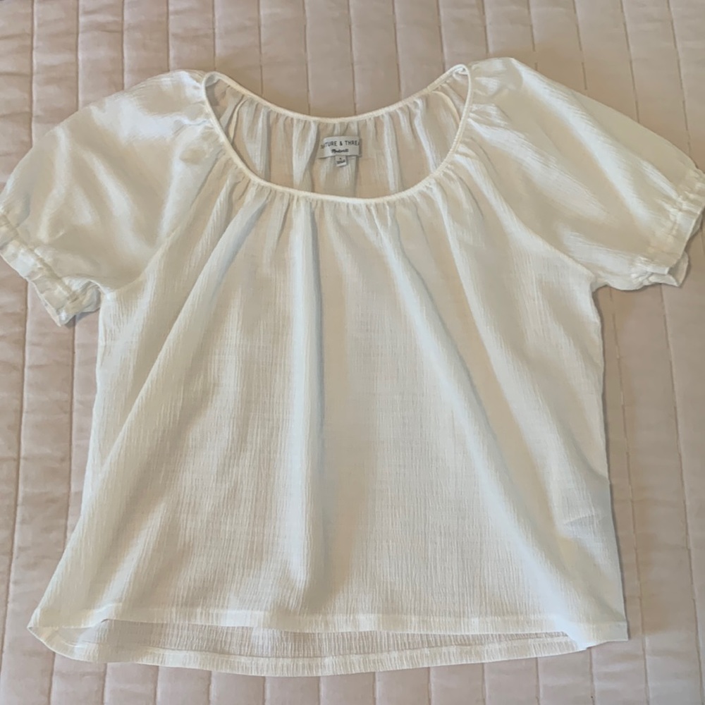 White Madewell Blouse